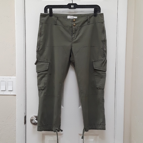 Comptoir Des Cotonniers Army Cargo Crop Pants - Picture 2 of 8